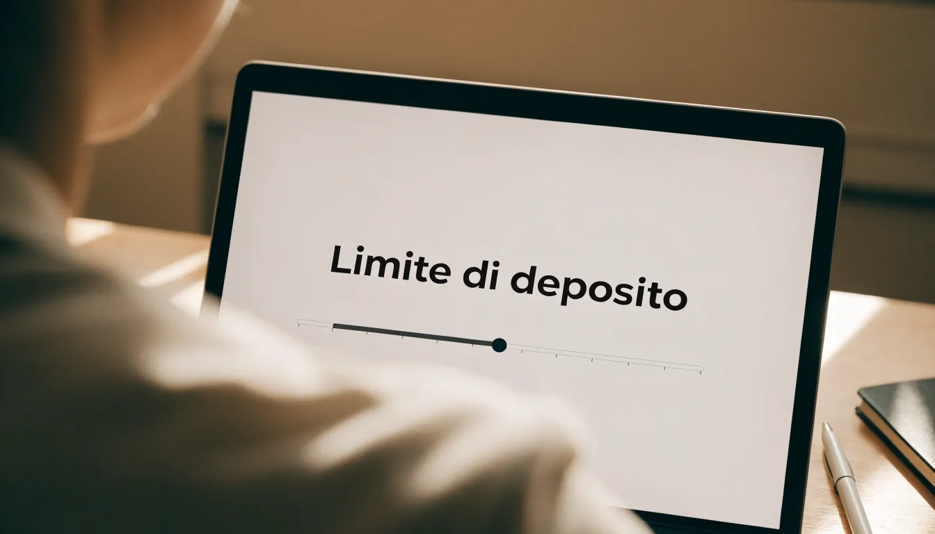 Un foglio di concessione in carta con un timbro rosso, appoggiato su una scrivania di legno accanto a una penna